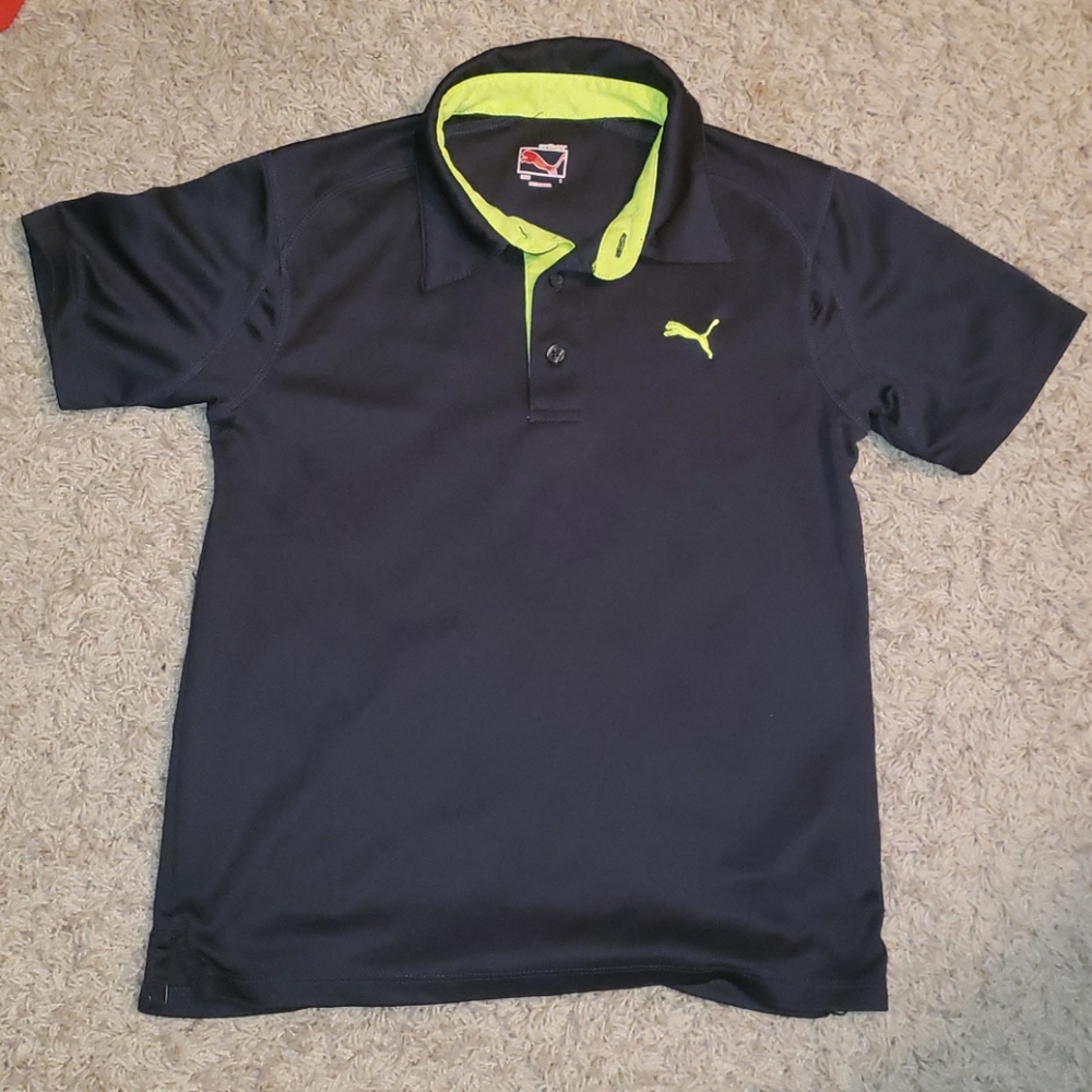 Puma Grey and neon yellow